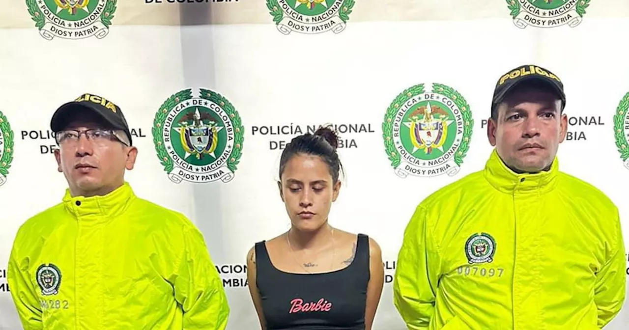 ‘La Barbie Coca’, reconocida expendedora de drogas, fue capturada por la Policía en Bucaramanga