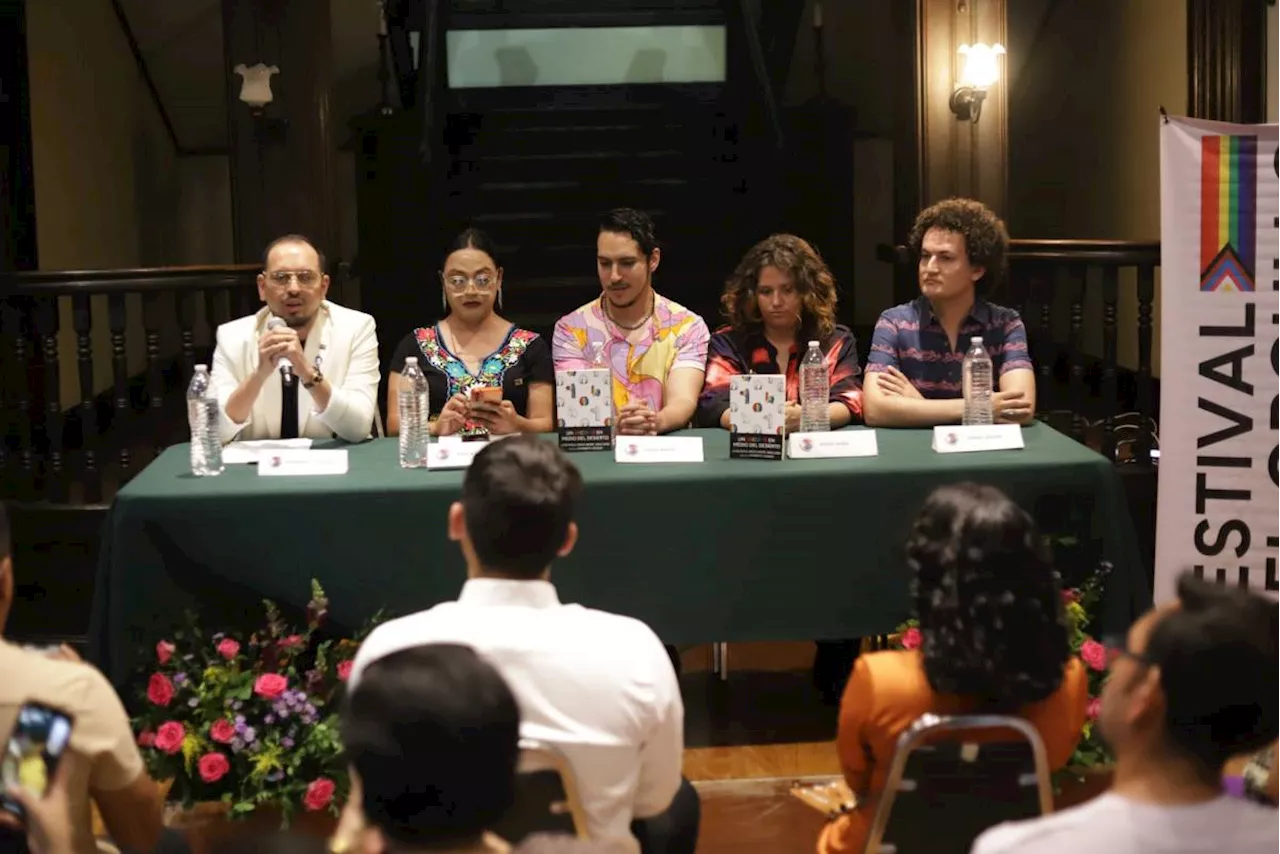 Presentan libro ‘Un Arcoiris en Medio del Desierto’ para abrir Festival del Orgullo LGBTTTIQ+