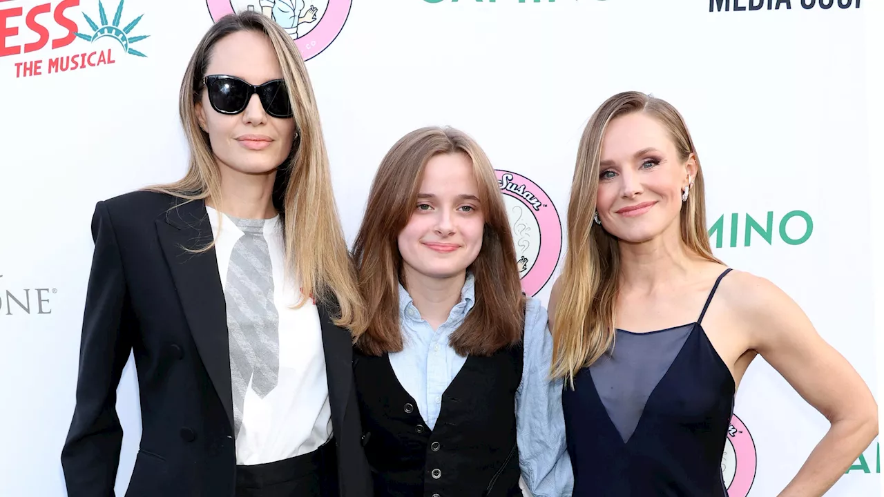 Angelina Jolie et sa fille Vivienne plus proches que jamais sur un tapis rouge