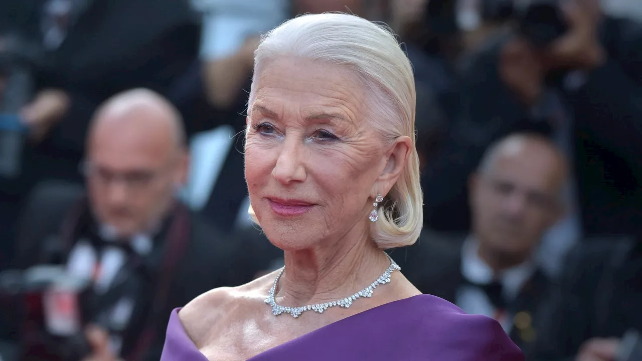 Helen Mirren: «Invecchiare è una vera fortuna. Dobbiamo abbandonare la parola anti-age e parlare di pro-age»