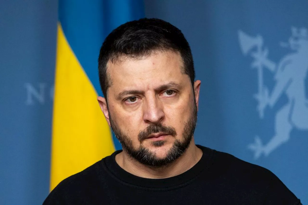 Zelenskyj er i Stockholm