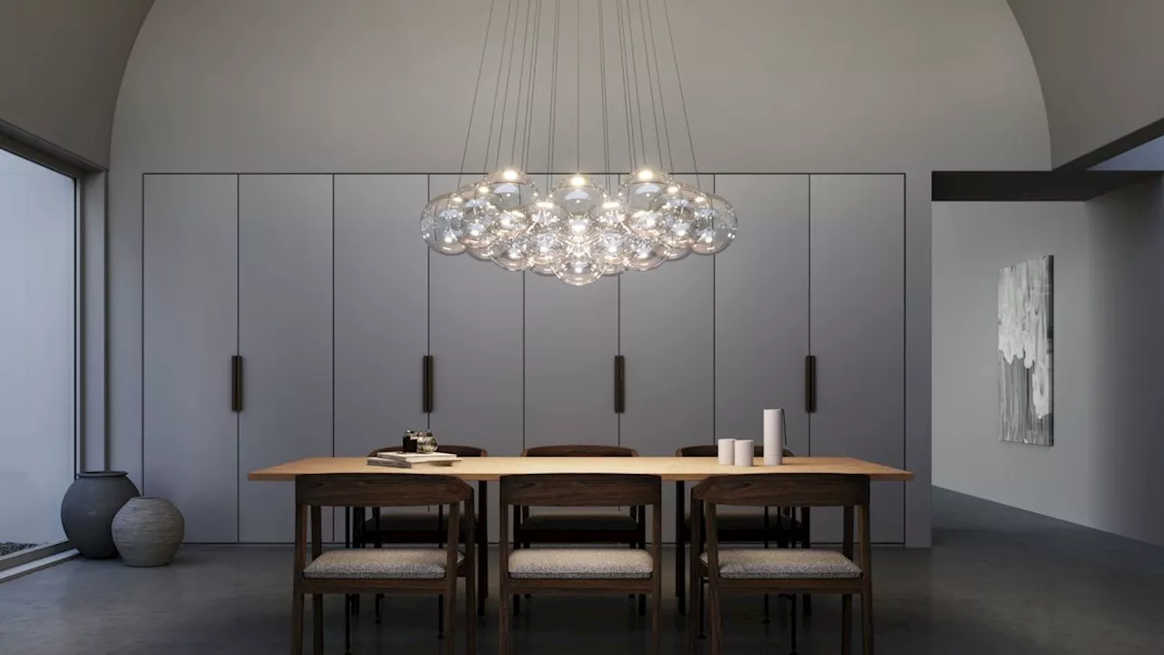 Lodes’ contemporary chandelier takes lighting to cloud nine