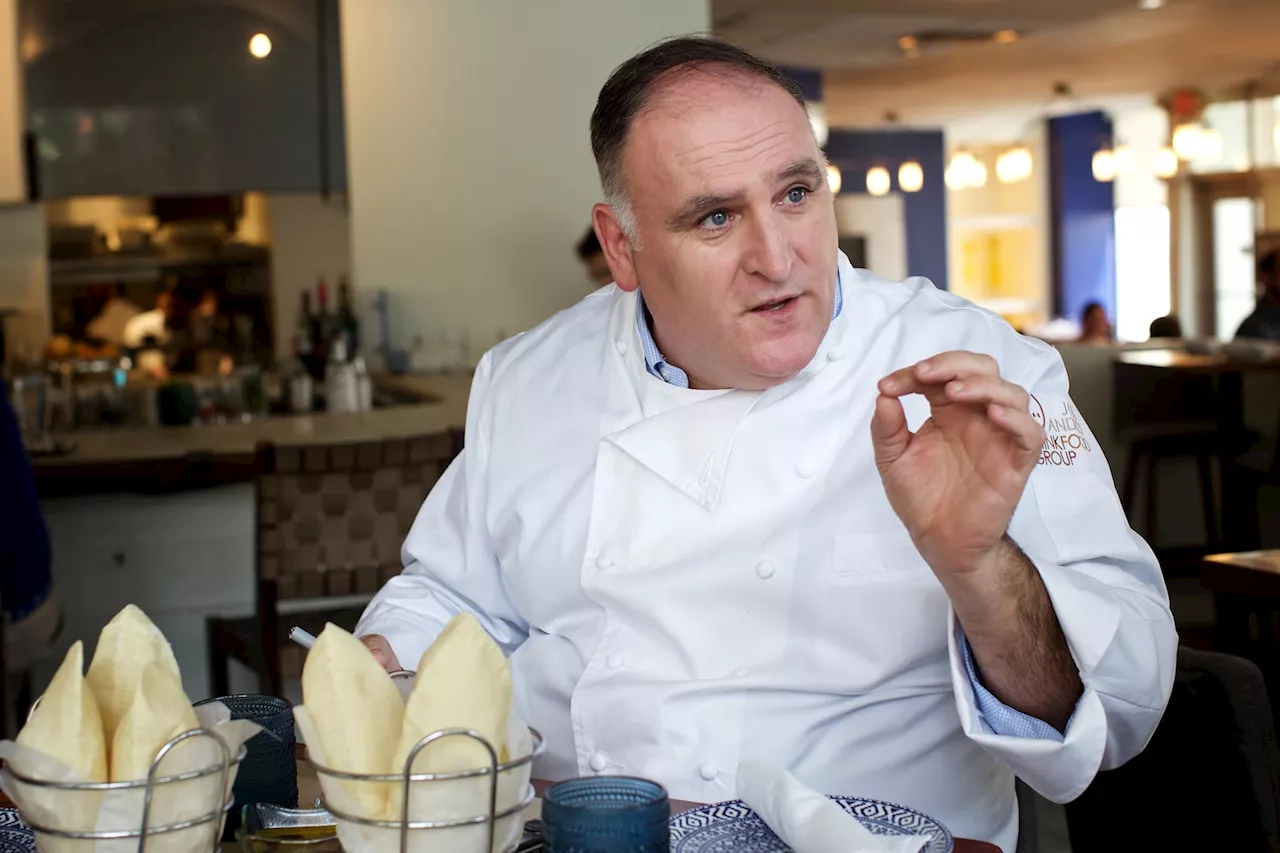 José Andrés steps down as CEO of his restaurant group