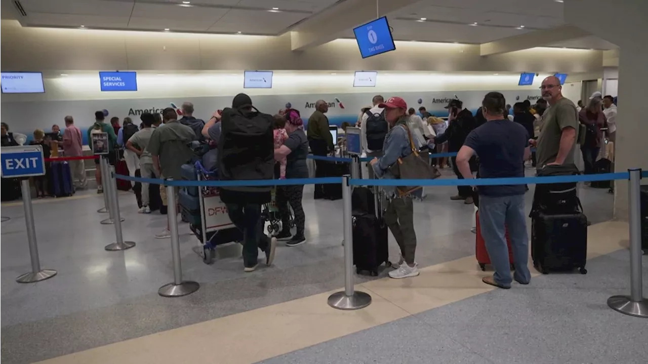 Travel disruptions stilling plaguing DFW Airport after days of severe weather