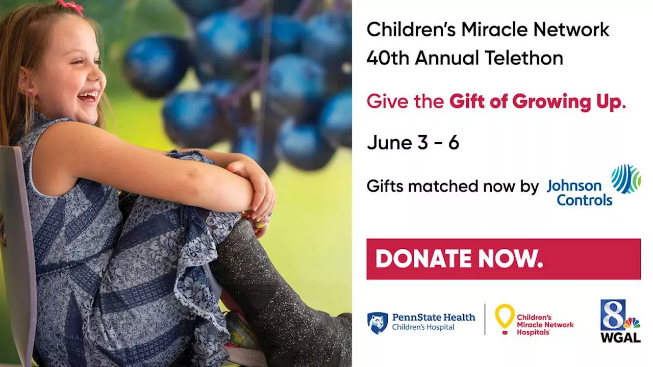 40th annual Children's Miracle Network Telethon kicks off Monday