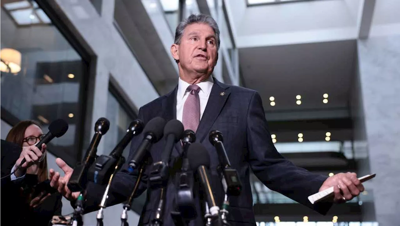 Democratic Sen. Joe Manchin of West Virginia registers as independent, citing 'partisan extremism'