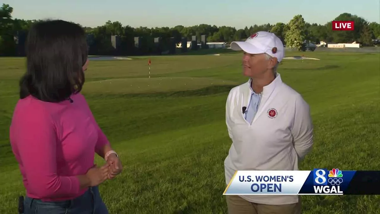 US Women's Open volunteer came to Lancaster all the way from Scotland