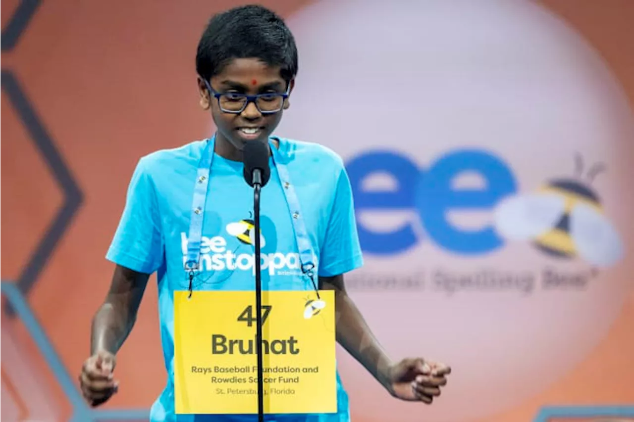 Bruhat Soma carries a winning streak into the Scripps National Spelling Bee finals