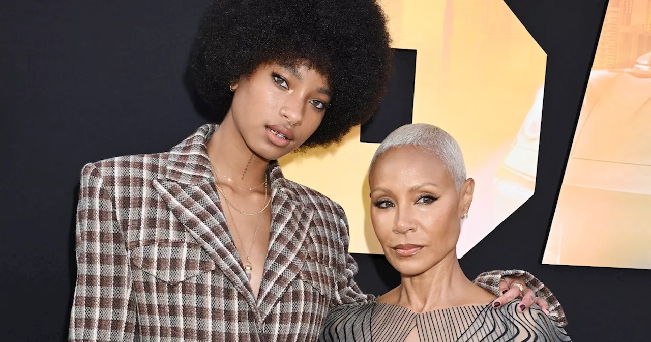 Jada & Willow Smith Bring the Paris Runways to the 'Bad Boys' Red Carpet