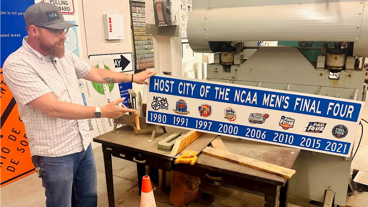 ‘It’s been one crazy year’ | Inside look at how your street signs are made