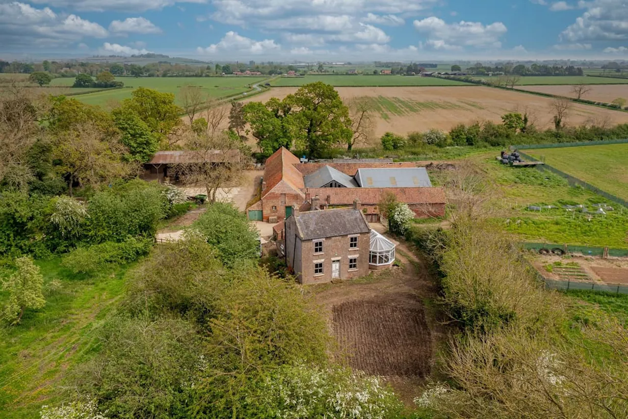 Yorkshire farm with four-bed house and 'significant potential' goes up for sale