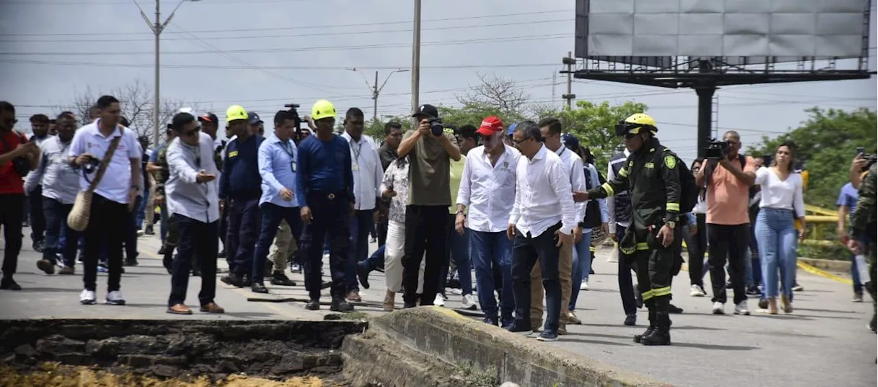 "No había falla en la estructura": MinTransporte al inspeccionar socavación en la 30