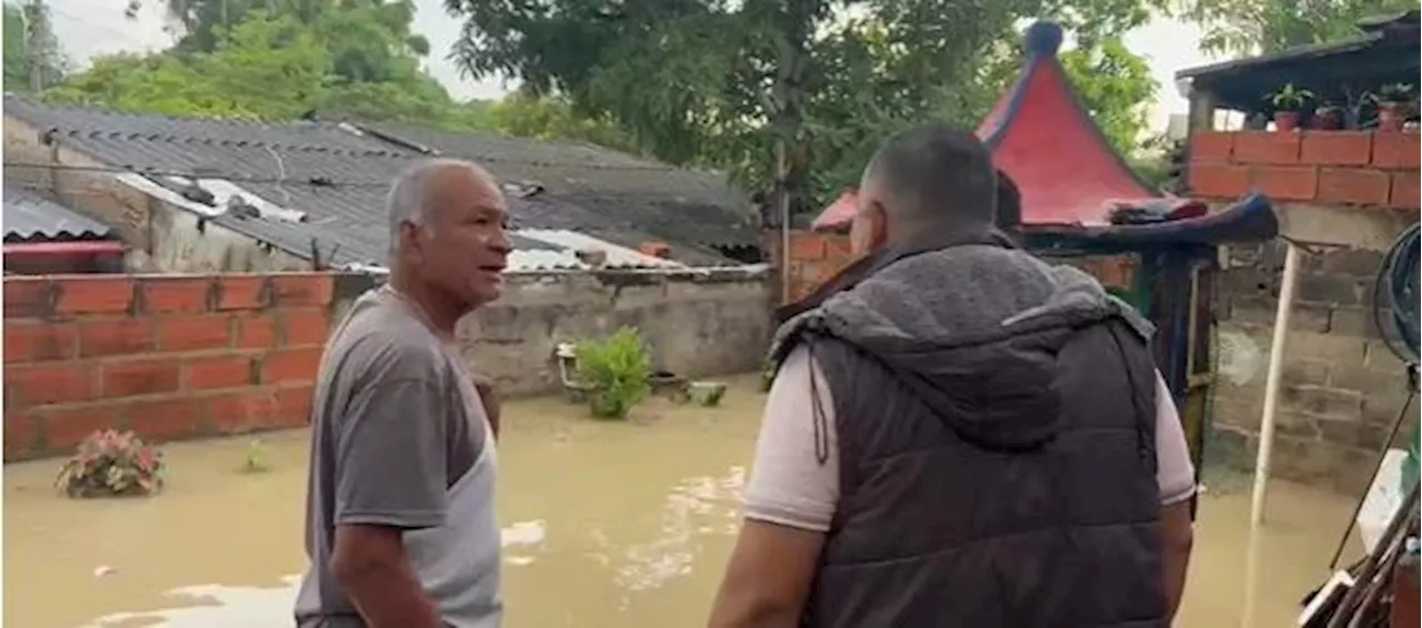 Siete barrios en emergencia por desbordamiento de arroyos en Galapa