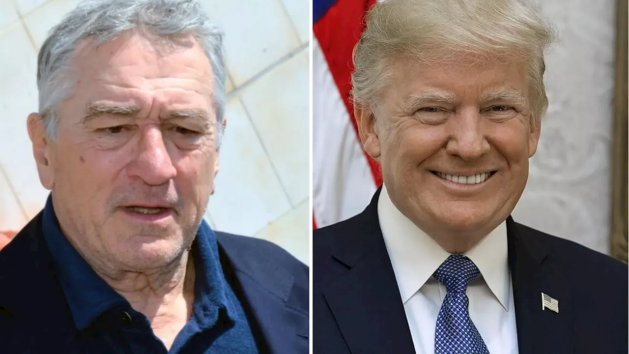 Robert de Niro compara a Donald Trump con Hitler: 'Es un enfermo, un monstruo'