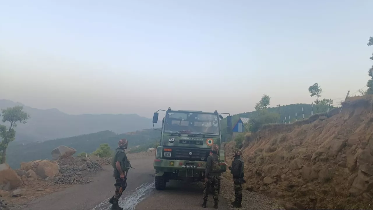 जम्मू-कश्मीर के पुंछ में एयरफोर्स के काफिले पर आतंकी हमला, कई जवान घायल