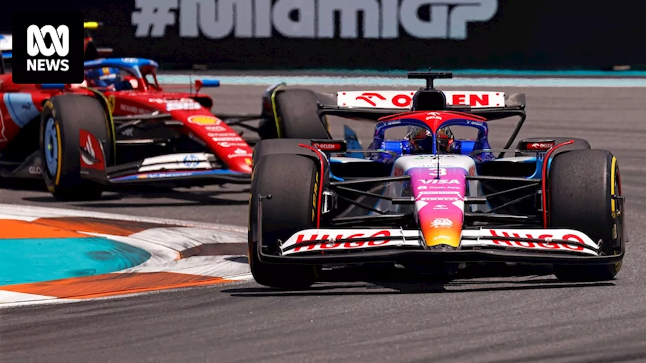 Daniel Ricciardo breaks points drought to finish fourth in Miami Grand Prix sprint race