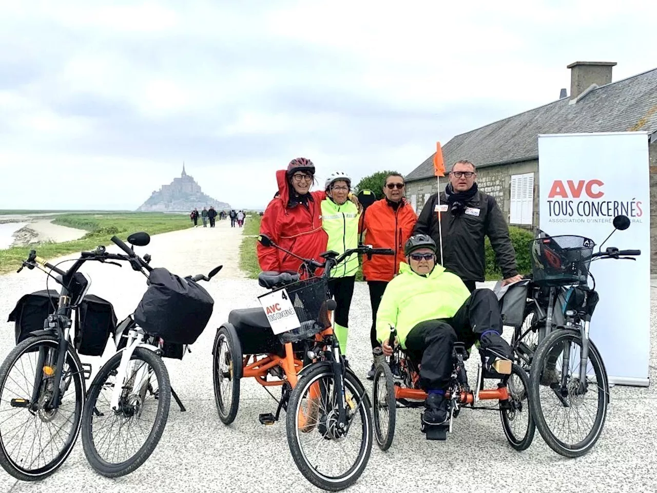 Des victimes d'AVC vont parcourir 600 km à vélo et tricycle d'Arcachon à Sète