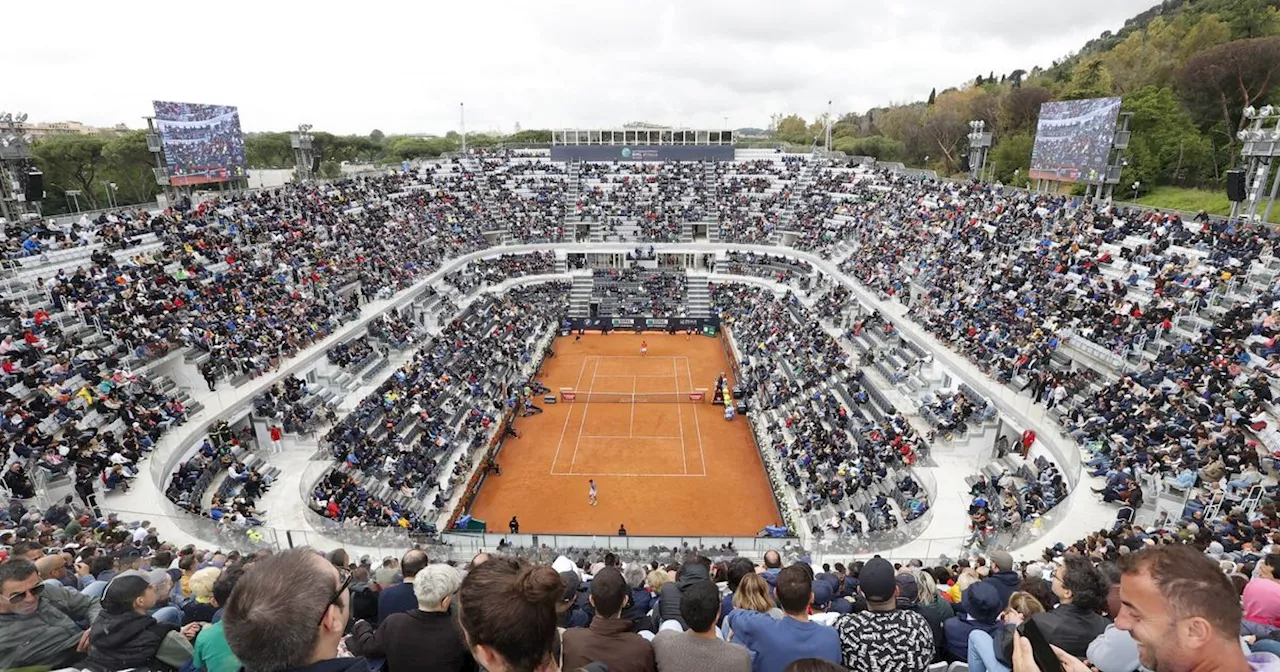 Al via l'8 maggio gli Internazionali di tennis di Roma