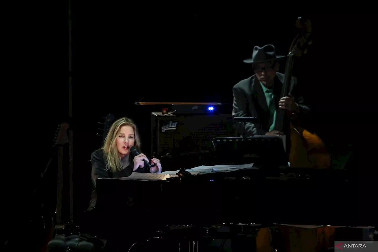 Diana Krall suguhkan lagu-lagu dari penyanyi jazz legendaris