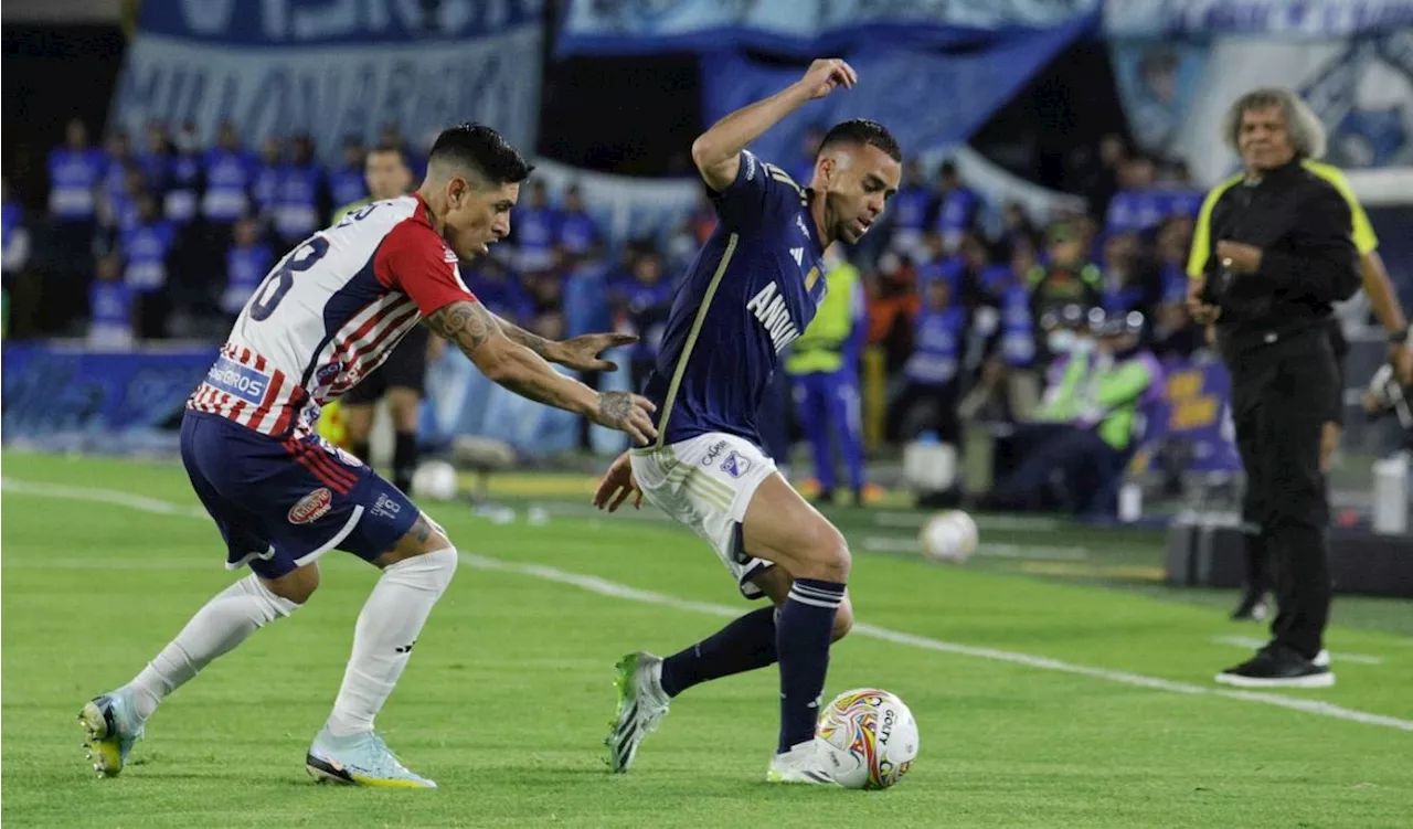 Dónde ver Junior vs Millonarios EN VIVO: Liga Betplay este sábado