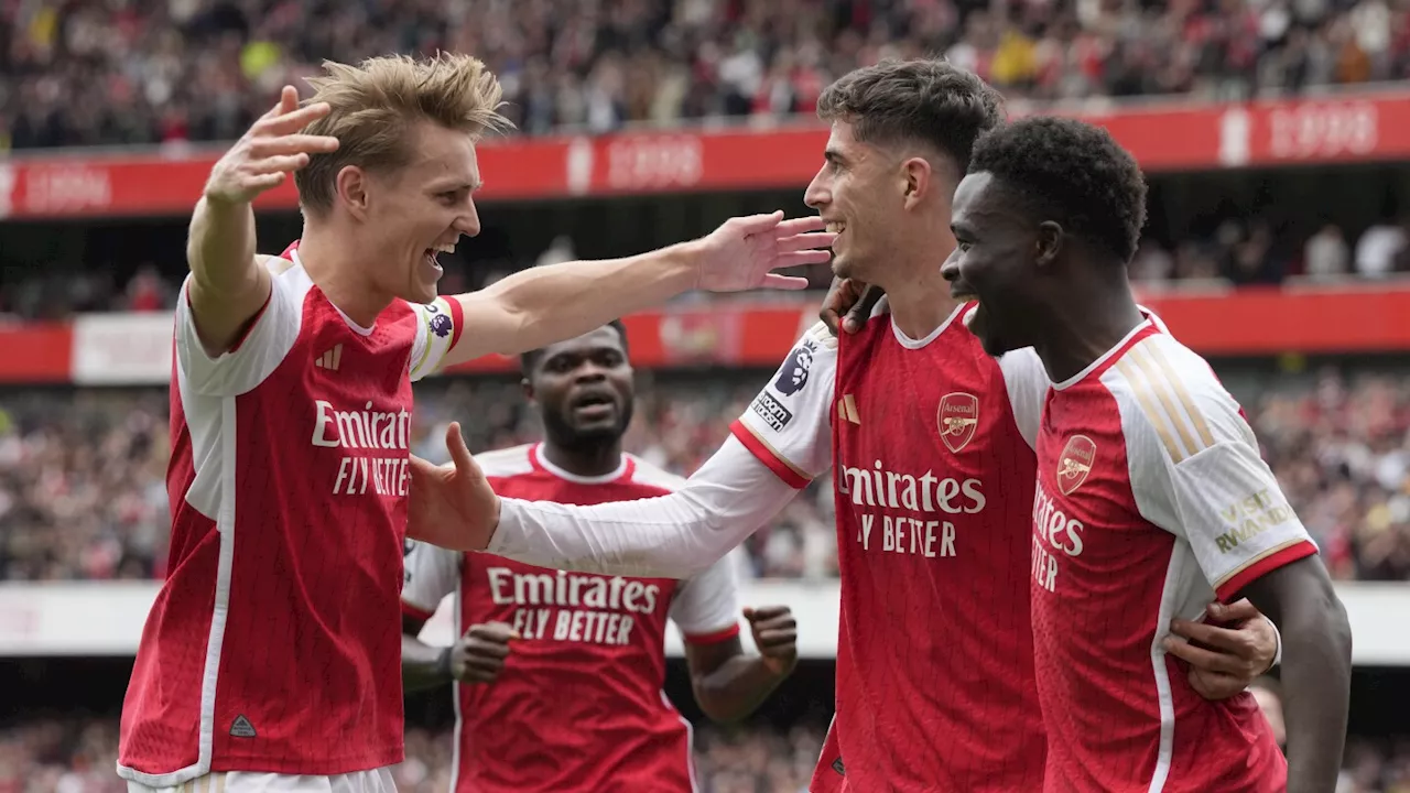 Arsenal is taking the Premier League title race to the wire after extending winning streak