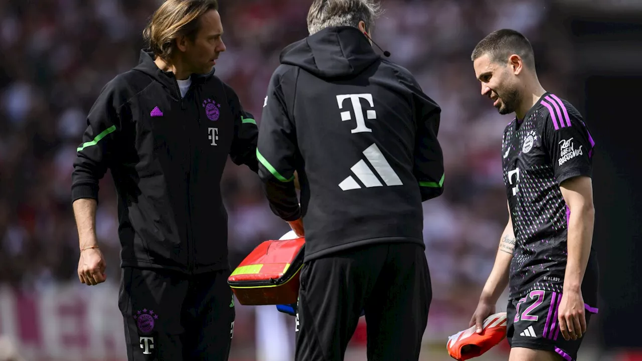 Bayern left back Guerreiro sustains injury before Real Madrid in Champions League semifinal