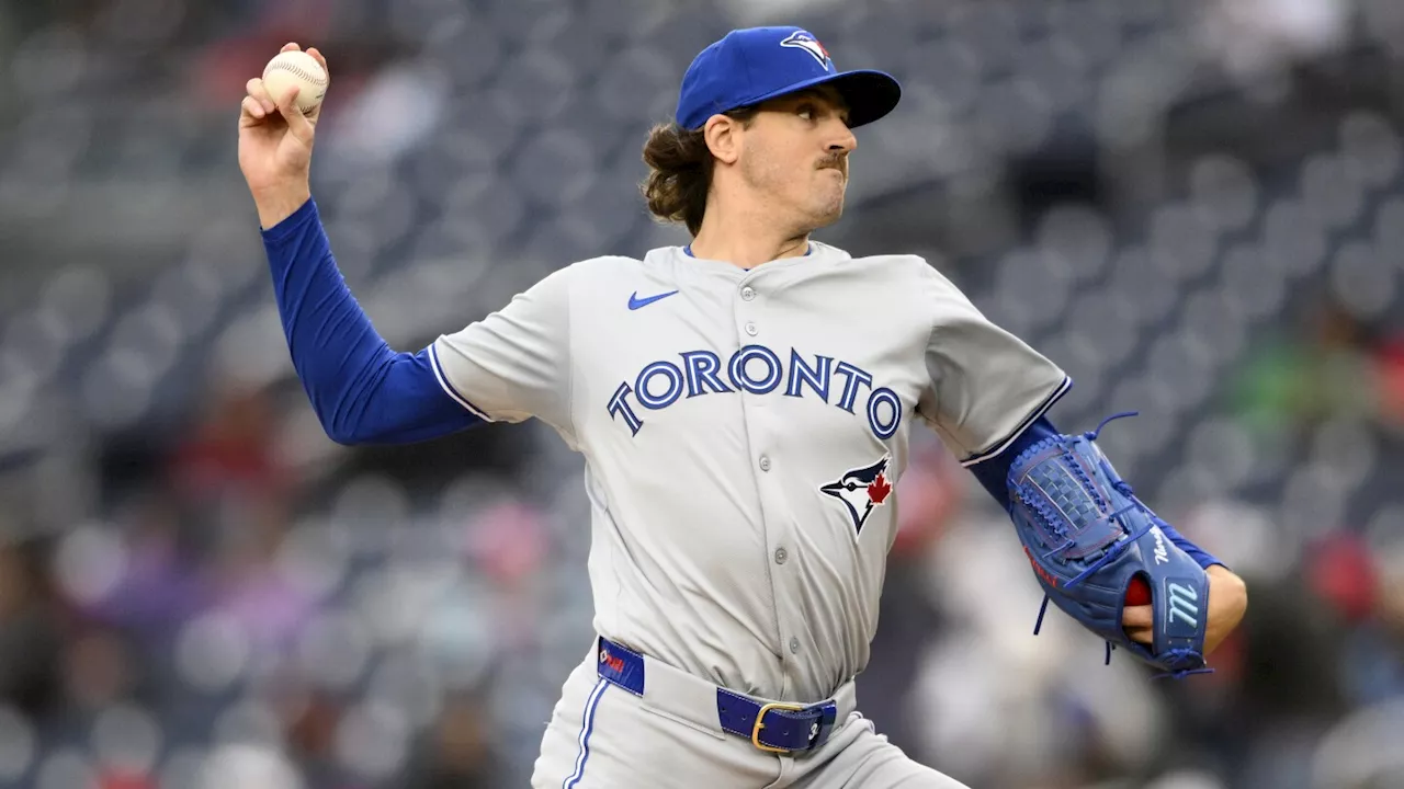 Gausman tosses 5 1/3 scoreless innings, Kiermaier homers and Blue Jays beat Nationals 6-3