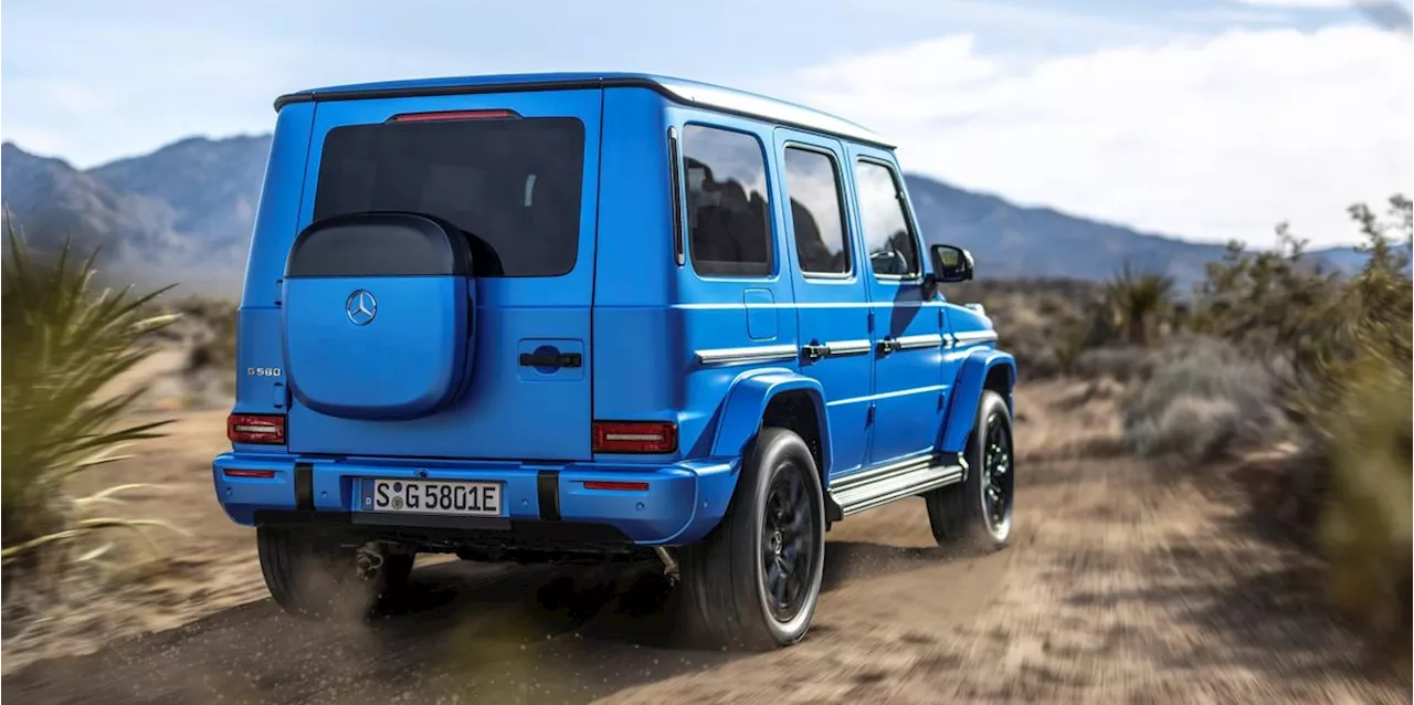 Mercedes G-Class Goes All-Electric but Retains Same Blocky Form