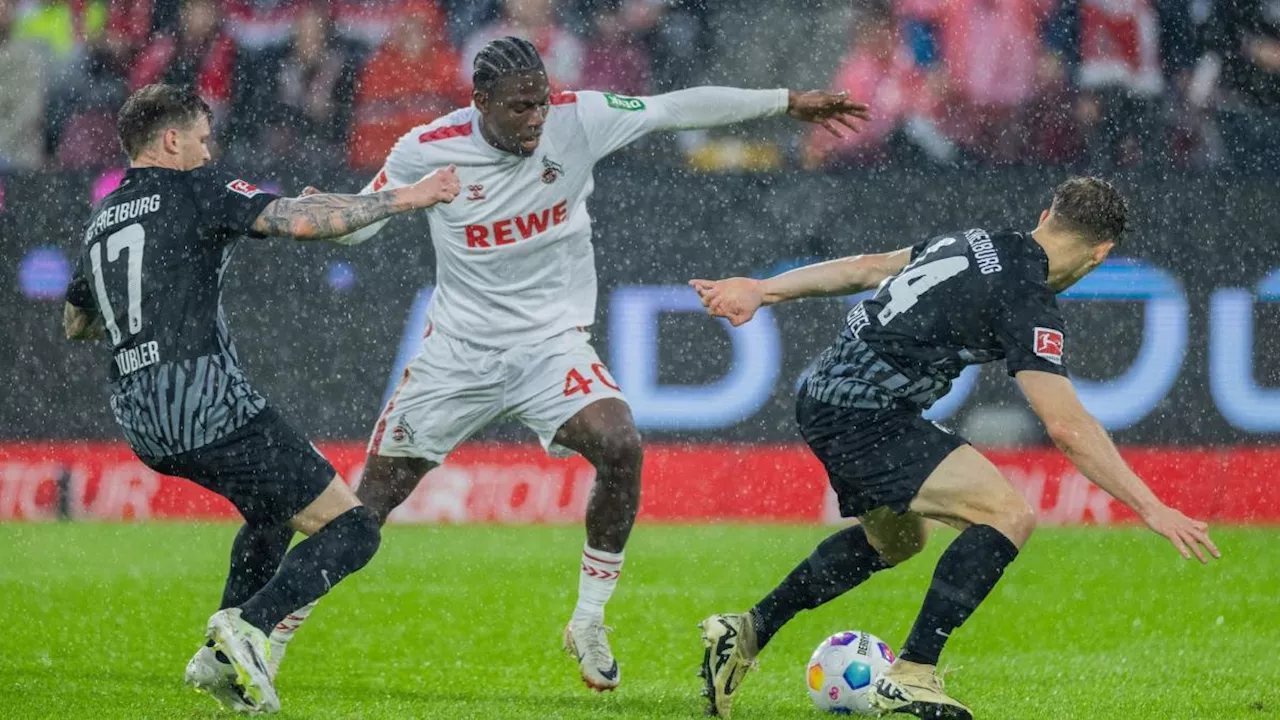 0:0 gegen Freiburg: Kölner Abstieg könnte besiegelt sein