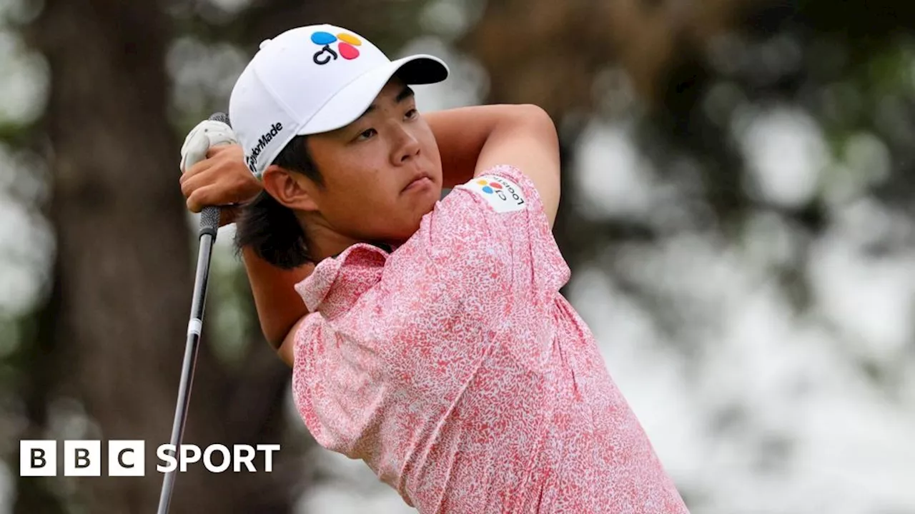 Kris Kim: English teenager makes cut on PGA debut with Matt Wallace one shot off lead