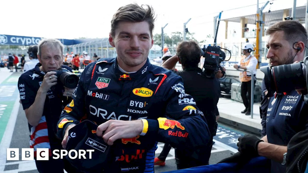 Miami Grand Prix: Max Verstappen beats Charles Leclerc to sprint pole