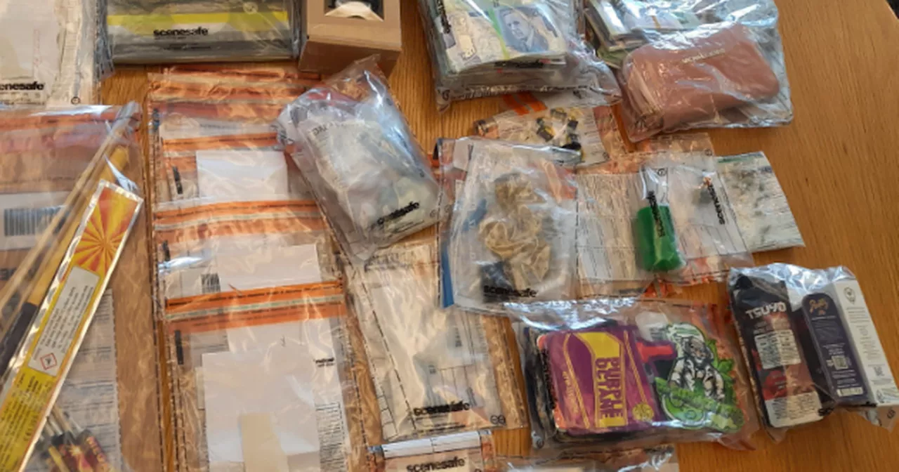 Cops seize large suspected drugs haul and £40,000 cash during 'major operation'