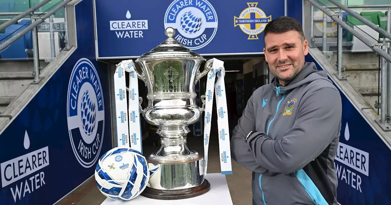 Irish Cup Final: David Healy hails 'respectful relationship' with cup rivals