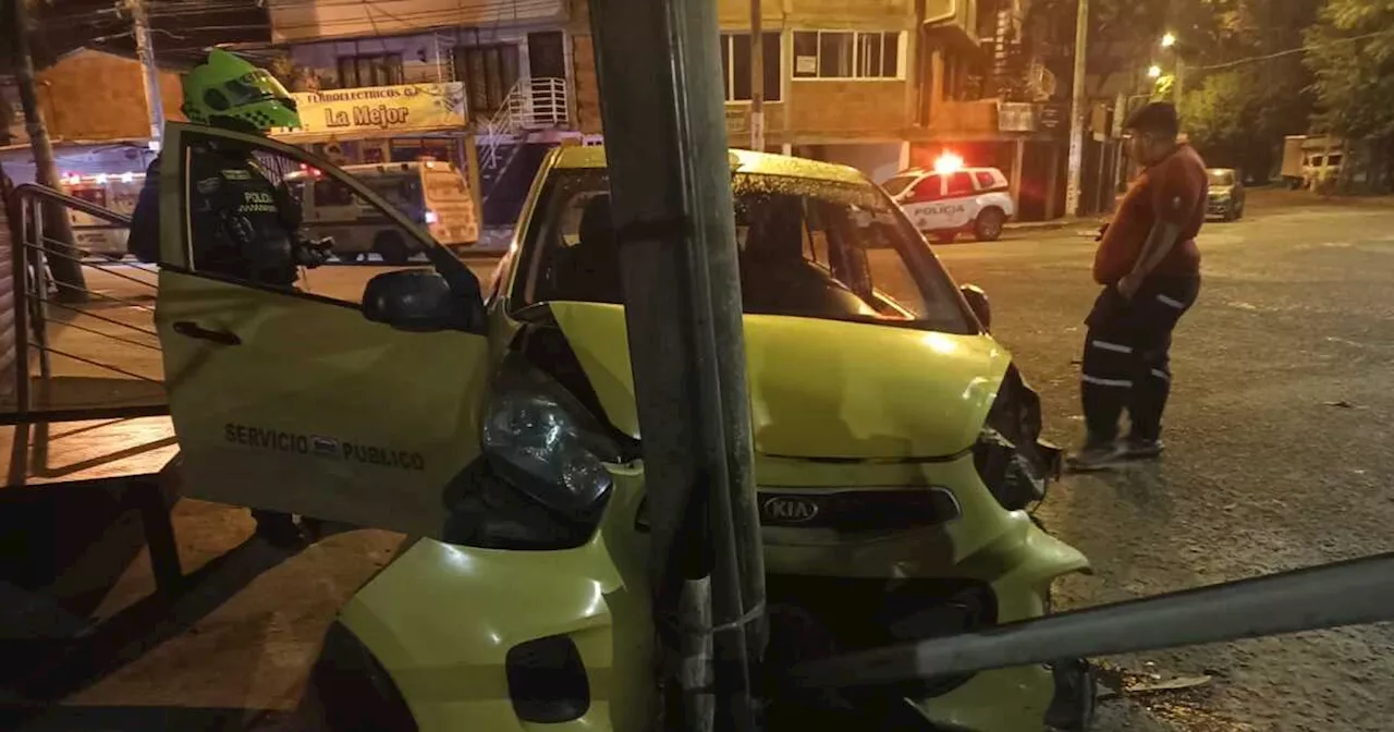 En el oriente de Cali, taxista resultó herido en atentado sicarial