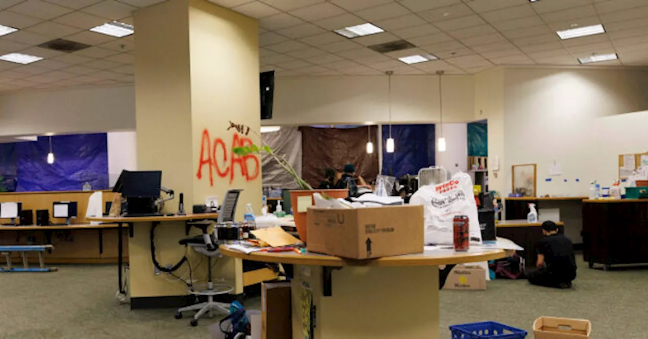 VIDEO: Portland State University Library Closes After Anti-Israel Protesters Trash Building