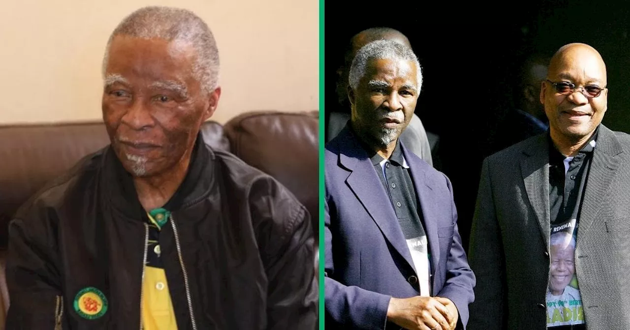 ANC’s Thabo Mbeki Criticises MK Party Leader Jacob Zuma, Supports President Ramaphosa’s Leadership