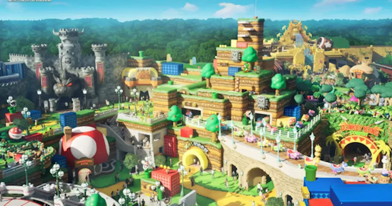 CUÁNDO abrirá SUPER NINTENDO WORLD el parque en ORLANDO de SUPER MARIO BROS.