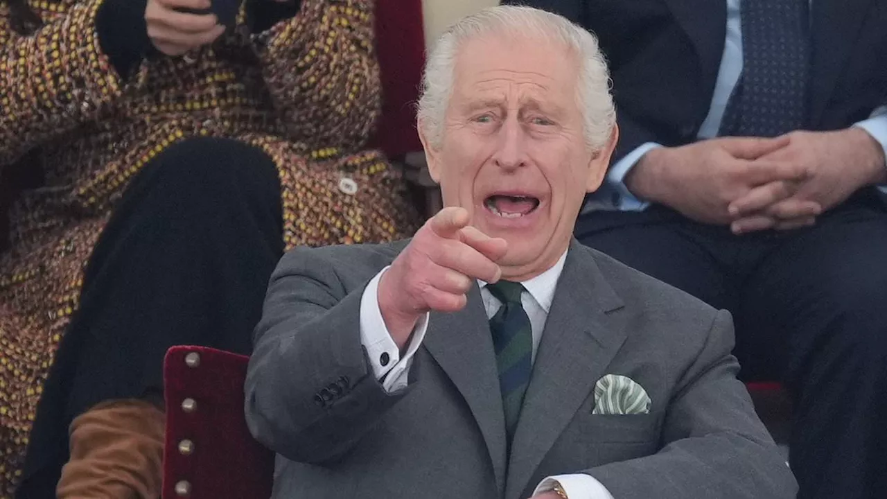 King Charles bursts into laughter watching Royal Windsor Horse Show