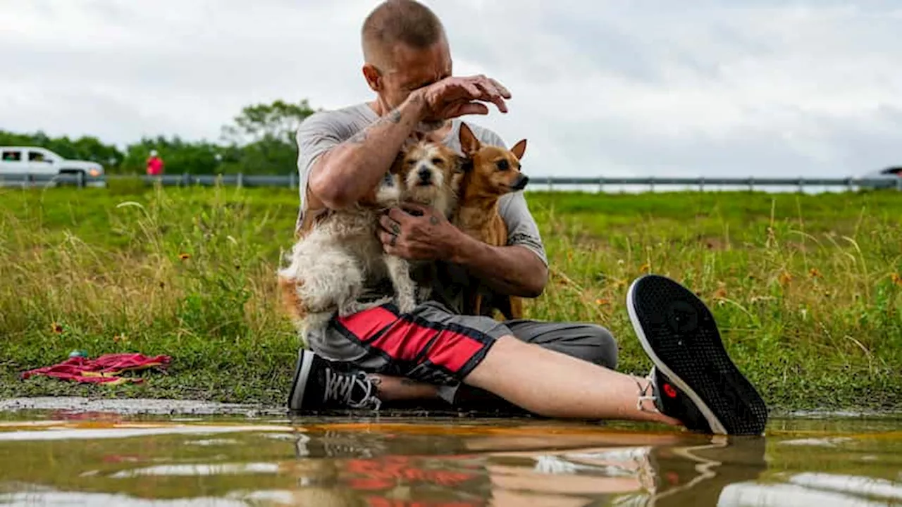 Houston area water rescues continue as more rain predicted