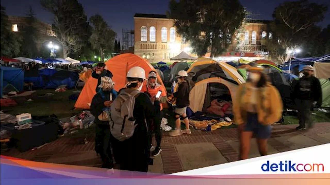 Kampus Top AS Caos, Mahasiswa Pro Palestina Diserang Kelompok Pro Israel