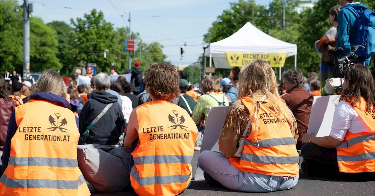 Letzte Generation startet mit Demo neue Protestwelle in Wien