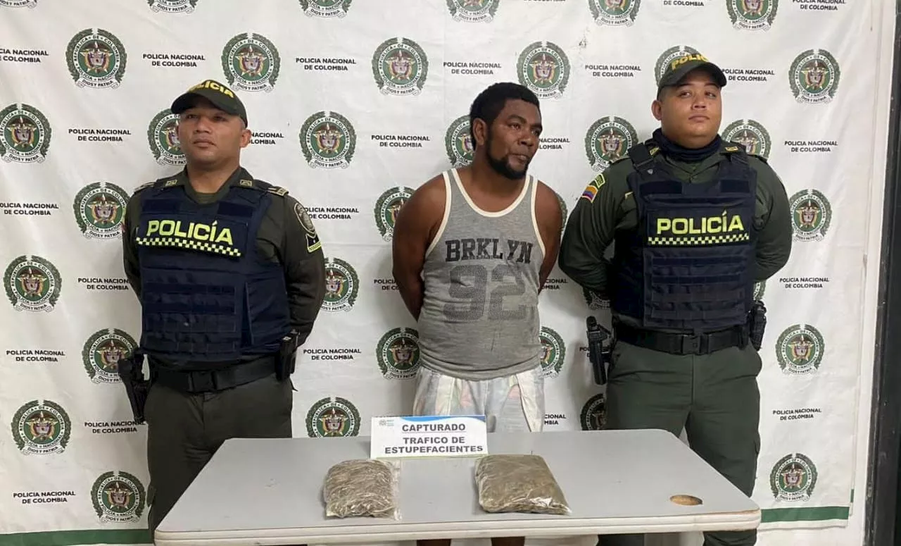 Capturan en Arjona a alias El Morocho: traficaba droga en pañalera