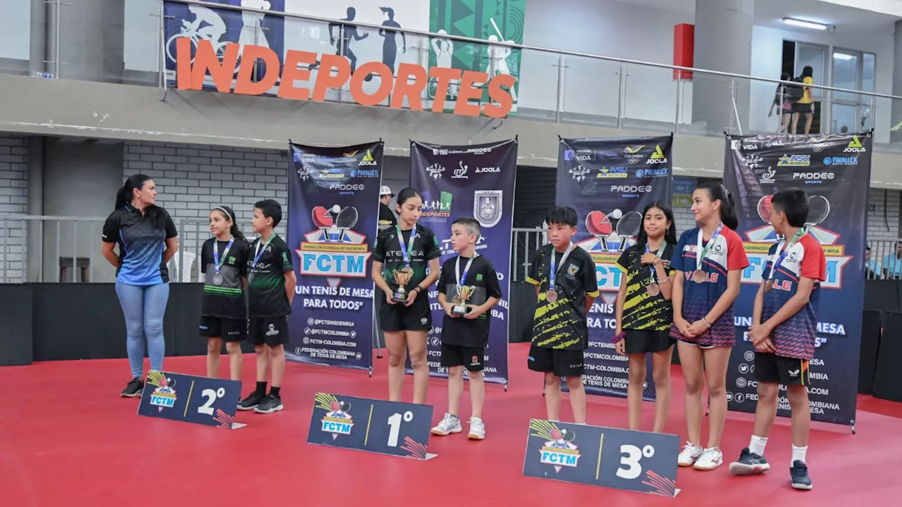 Lluvia de medallas en el Nacional de Tenis de Mesa en Córdoba