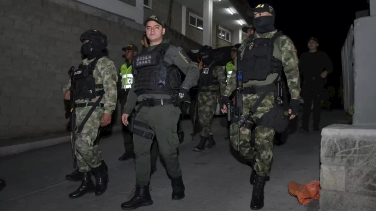 Policía y Ejército detienen a 149 miembros de bandas criminales por extorsión