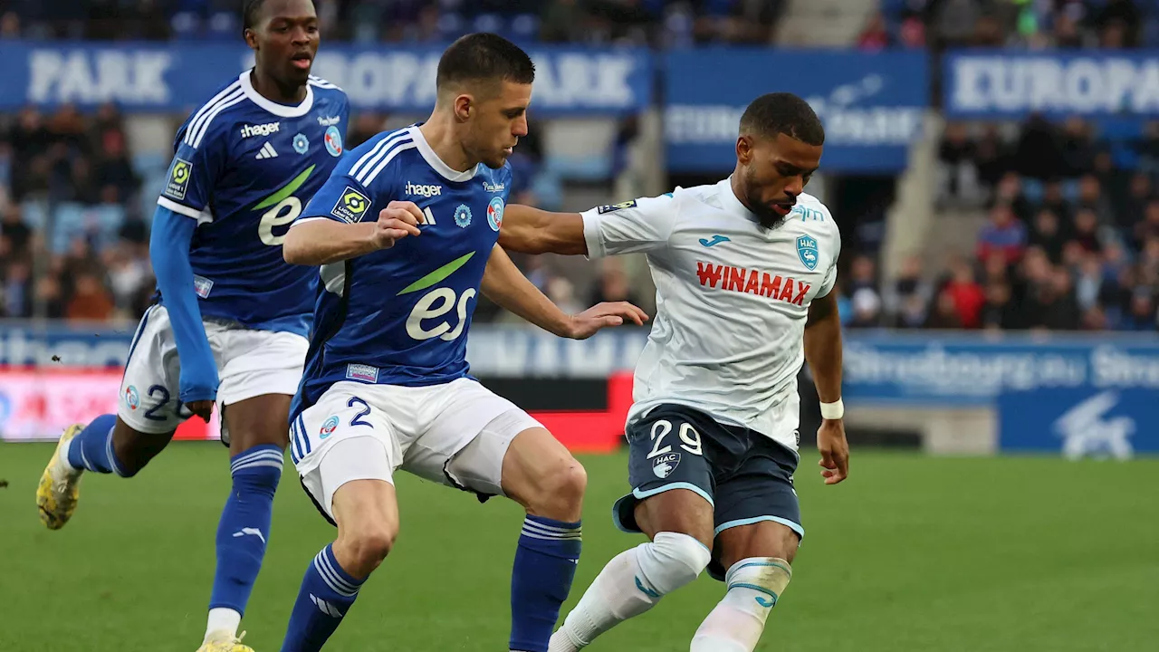 Football, Ligue 1, 32e journée, Le Havre - Strasbourg, en direct.