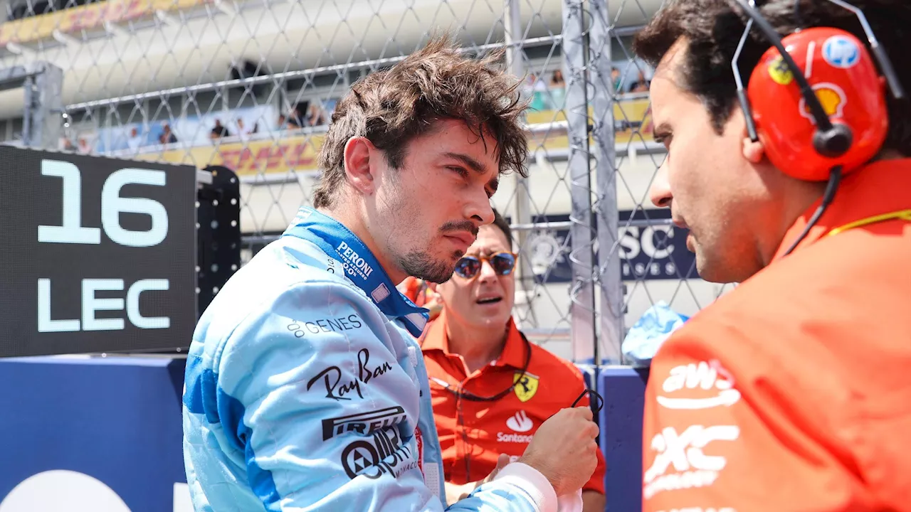 Ferrari, Charles Leclerc dopo la Sprint di Miami: 'Potevamo mettere pressione a Max'. Sainz: 'È mancata velocità'