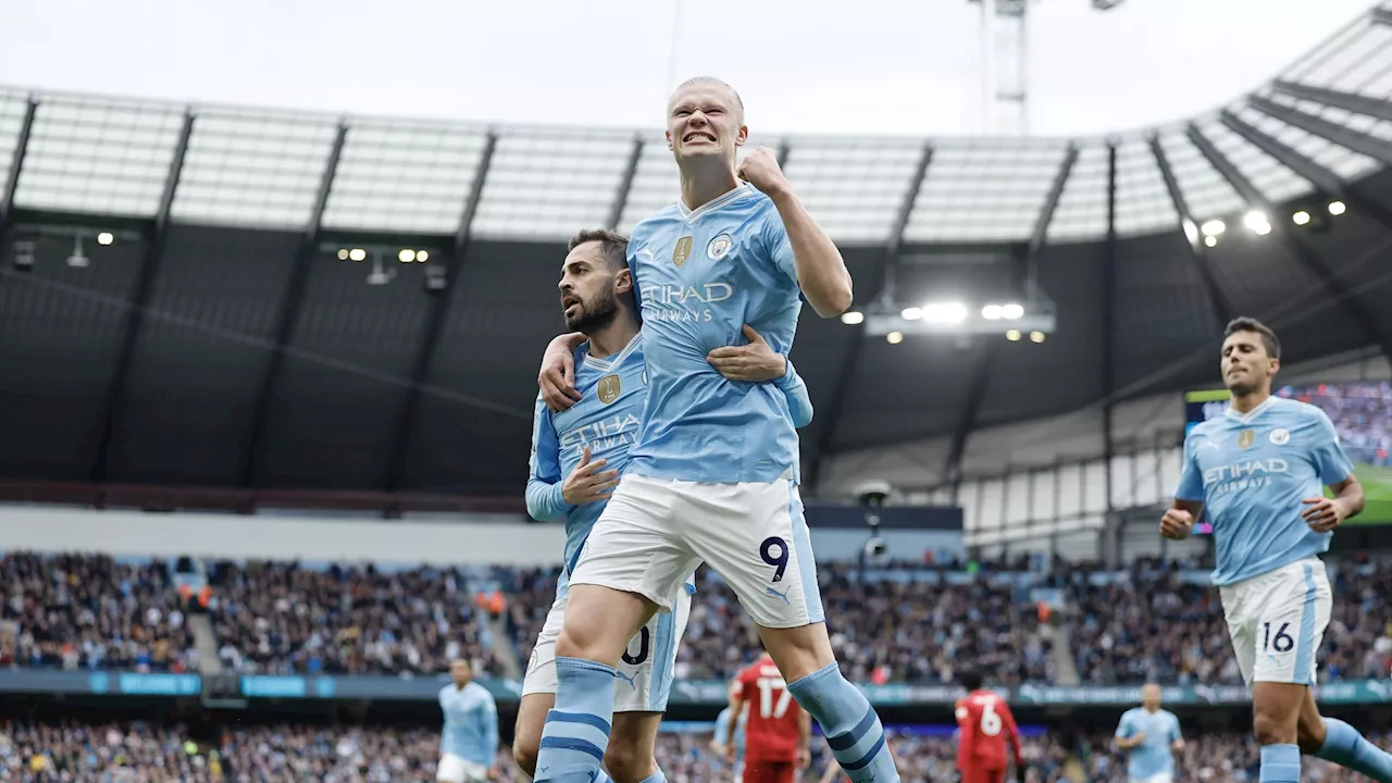 Manchester City-Wolverhampton 5-1, quattro gol di Haaland portano i Citizens a -1 dall'Arsenal