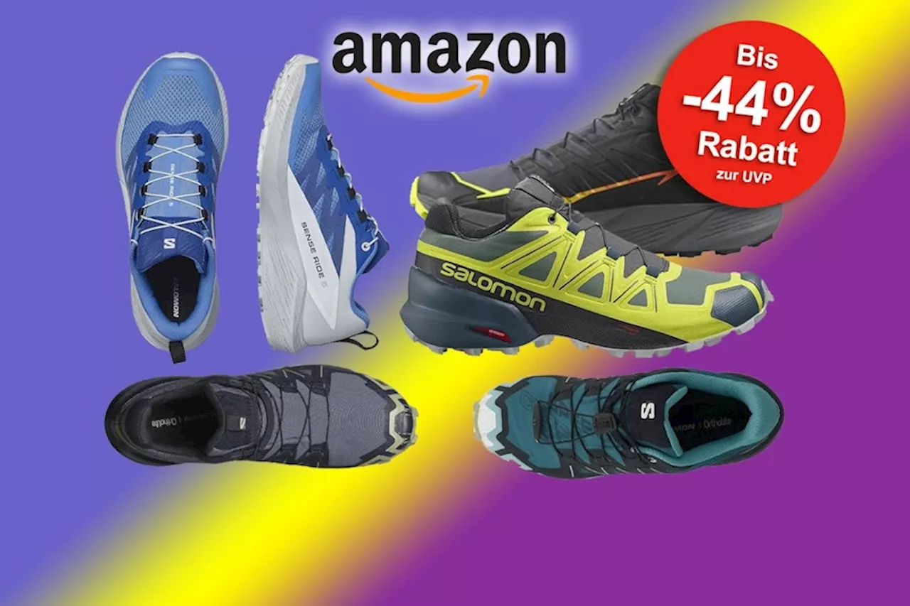 Mega Salomon Sneaker Sale bei Amazon: Spare jetzt bis zu 44% auf trendige Sneaker von Salomon