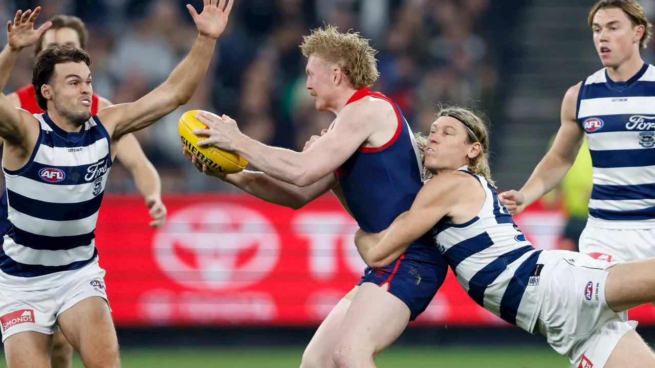 LIVE AFL: Cats look to stay unbeaten in mouth-watering clash with Dees