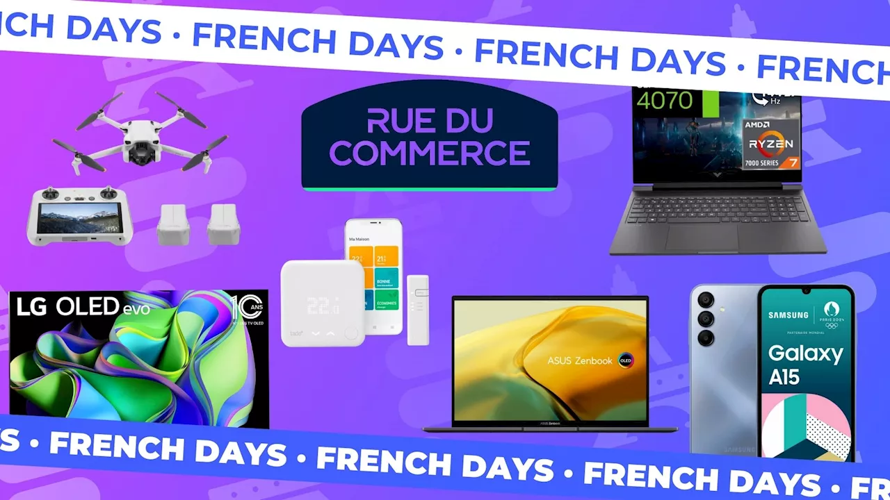 French Days : les promotions sont nombreuses chez Rue du Commerce, mais voici les 8 meilleures offres